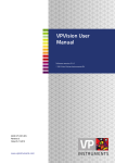 VPVision User Manual - Innovative Instruments