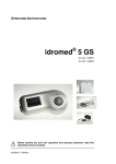 Idromed 5 GS User Manual