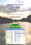 Rivers Database Version 3 A User Manual