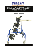 peer level stander™ adjustments