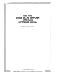 iSBC 86/12 Single Board Computer Hardware Reference Manual