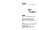 Quick Installation Guide RAID Inc. FALCON III DUAL Quick