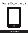 User Manual PocketBook Basic 2