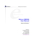 Ektron CMS300 User Manual - Ektron Product Documentation