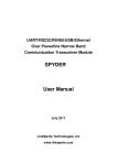 SPYDER User Manual