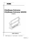 User manual CitySkape Xtreme& CitySkape Xtreme WDMX