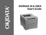 OKIPAGE 20 & 20DX User`s Guide