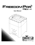 Freedom Par Hex-4 User Manual Rev. 2