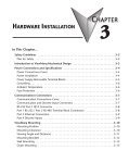 Chapter 3: Hardware Installation