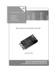 Unicom 2500 User Manual V.1.03