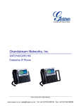 Grandstream GXP2140 Manual