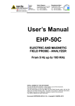 User`s Manual EHP-50C