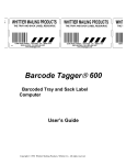 Barcode Tagger® 600