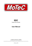 SDC Manual
