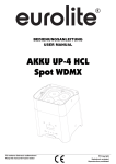 AKKU UP-4 HCL Spot WDMX