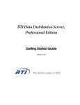 RTI Data Distribution Service, Professional Edition