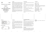USER MANUAL - tg electronics