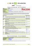 Company environmental profile - THE ECO DECLARATION Product