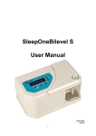 SleepOneBilevel S User Manual