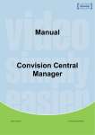 Manual Convision Central Manager