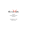 VersaVote PowerPoint Add-in Program User Manual Latest update