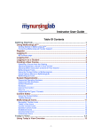MyNursingLab Comprehensive User Manual