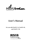 ProSYS 7 User Manual