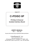 CYPDISO 8P - CyberResearch
