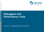 Debuggers & Performance Tools