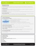 Foundation 1.2 / 1.3 Quick Start Guide