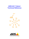 AXIS AX-7 Cobra+ - Technical Reference