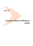 Content Delivery Reference Guide
