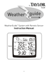 Manual - WeatherConnection