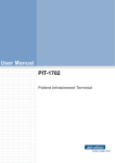 User Manual PIT-1702