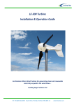 LE-300 Turbine Installation & Operation Guide