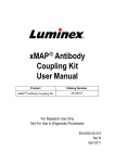 xMAP® Antibody Coupling Kit User Manual
