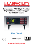 Tempmaster PRO User Manual