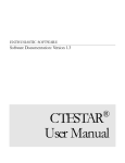 CTESTAR Manual