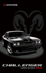 2010 Dodge Challenger User`s Guide