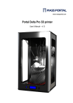 Portal Delta Pro 3D printer