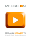 Medialon Manager V5 Modes