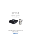 LBO--VGA-AD User Manual.pmd - Broadata Communications, Inc.
