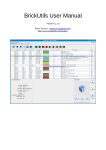 BrickUtils User Manual