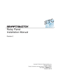 SmartSwitch Relay Panel Installation Manual