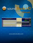 soundBlade HD User Manual