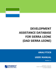 DAD Sierra Leone User Manual