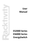 the ES2000 & 6000 Series user manual