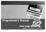 Inner Range IQ Plus Programming Manual V3.604