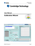 User Manual - Cambridge Technology