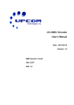 UC-350E+ Encoder User`s Manual